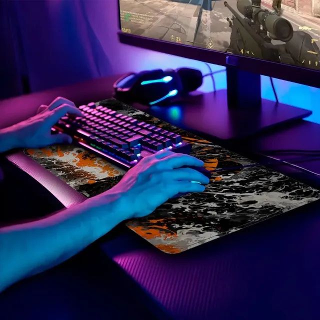 Mouse Pad Dragão Samuray  90x40cm Grande - Foto 4