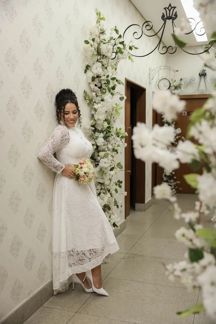 Vestido de noiva civil - Foto 3