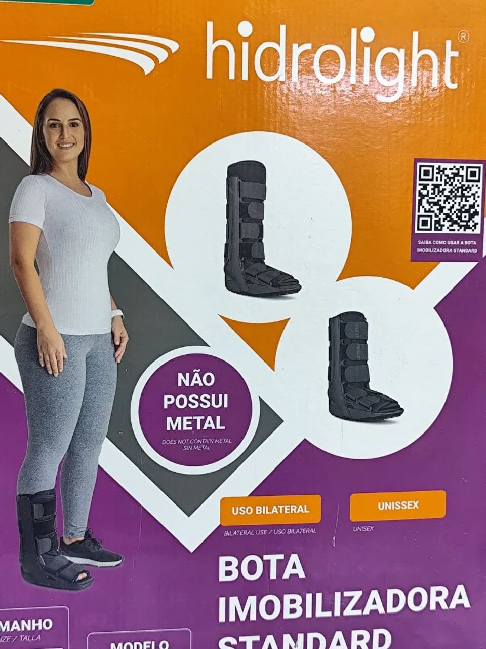 Bota imobilizadora bilateral  - Foto 4