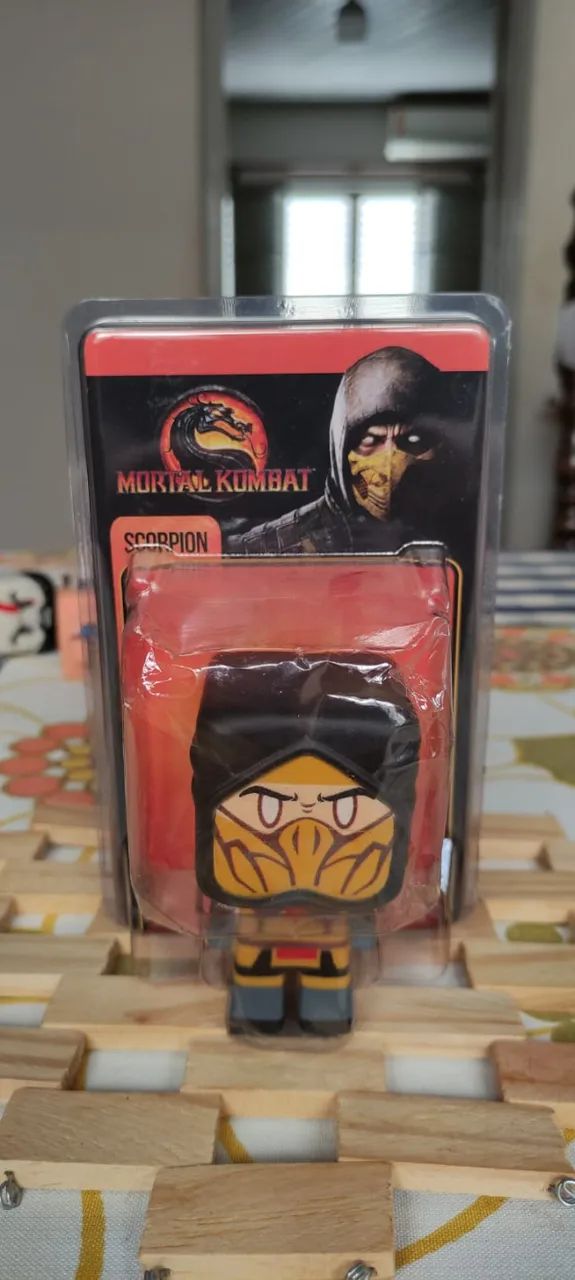 Nerd ao Cubo Kubos - Scorpion - Mortal Kombat - Foto 3