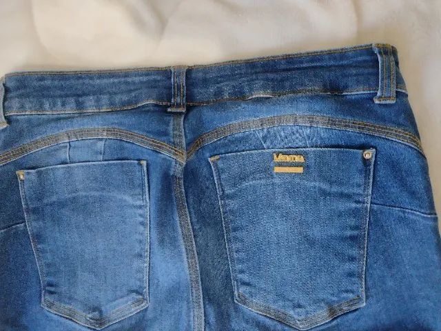 Calça Jeans Menina Rebelde - Tamanho 46 - Foto 3