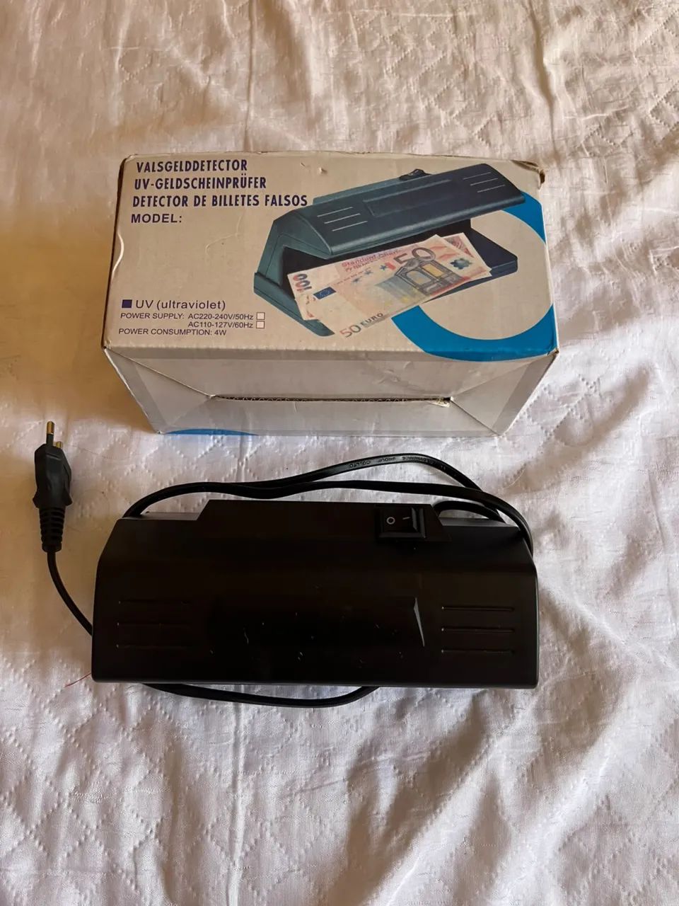 DETECTOR DE NOTAS FALSAS UV - Foto 2