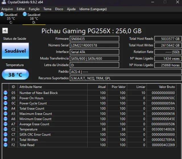 SSD 256 GB - Foto 3