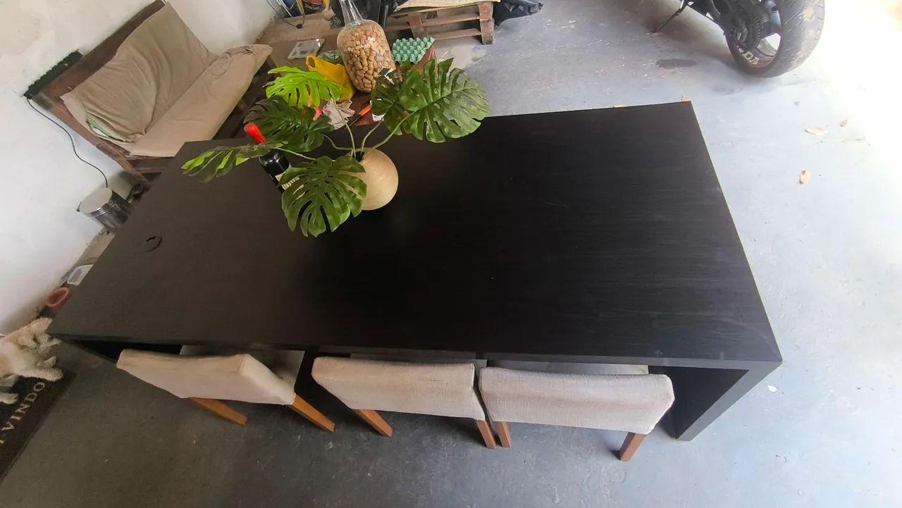 Mesa para escritório, podcast, jantar.  - Foto 3
