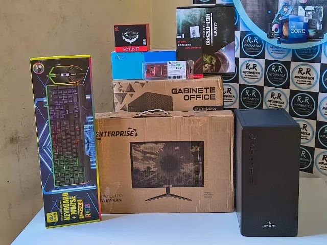 PC Completo Core i5, Monitor 20" LED, Novo Zero - Foto 2
