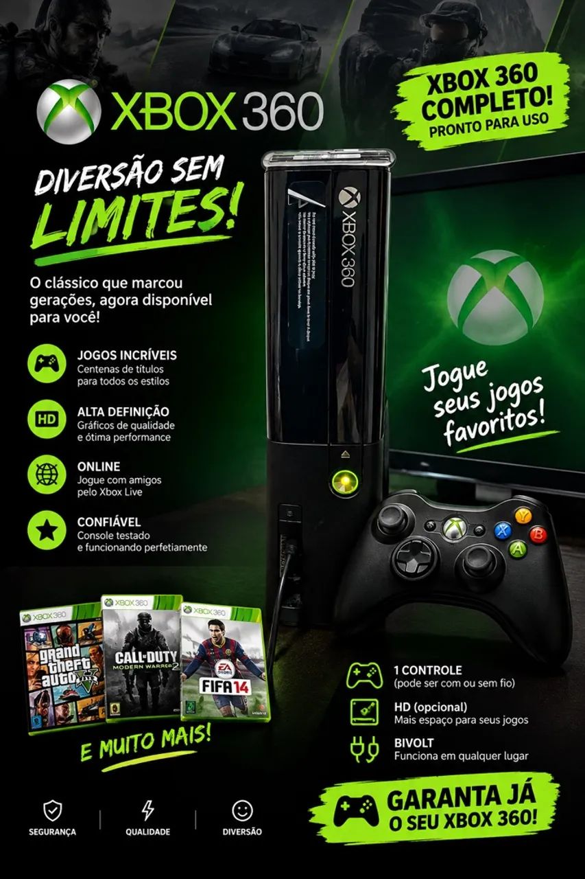 Vendo Xbox 360