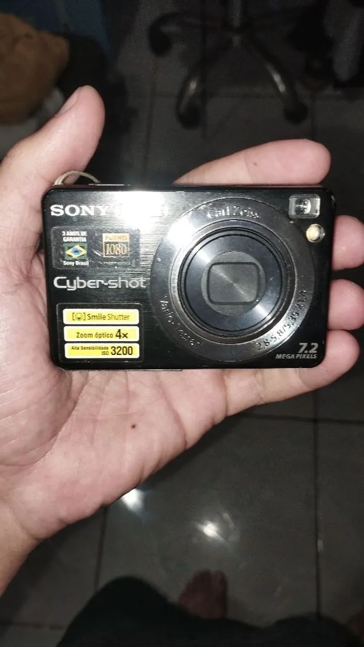 Cyber-shot Sony 7.2 mega pixels - Câmeras e Filmadoras - Vila