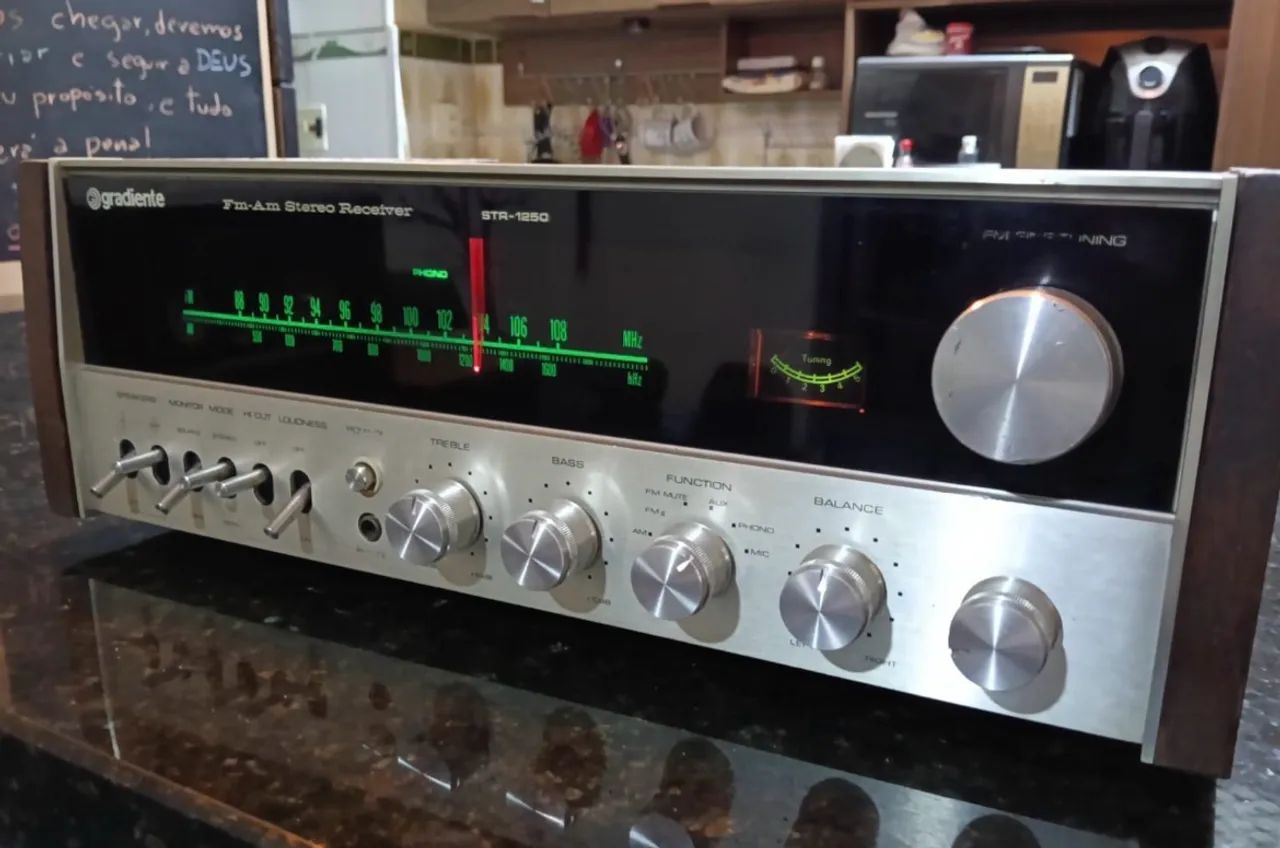 Receiver Gradiente STR 1250 perfeito ! - Foto 3