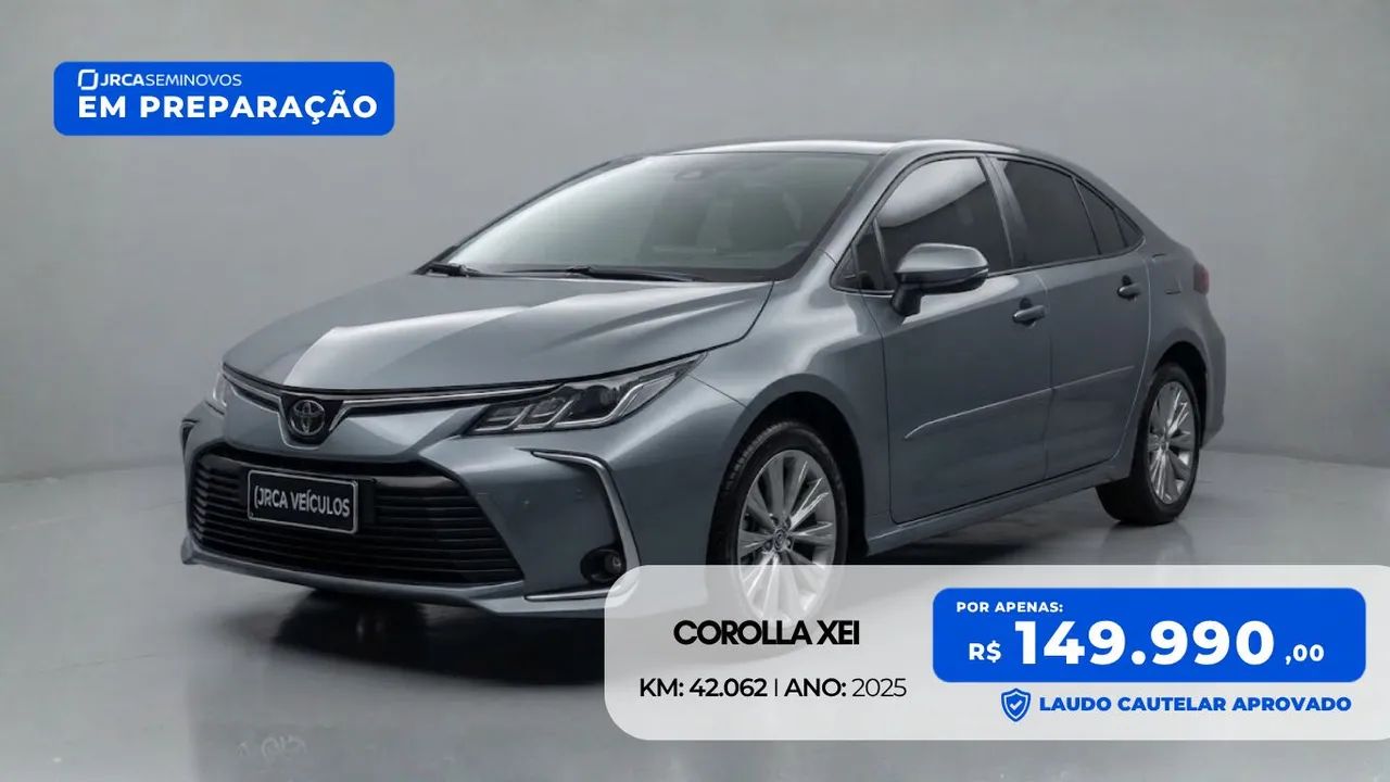 Toyota Corolla Corolla XEi 2.0 Flex 16V Aut. 2025