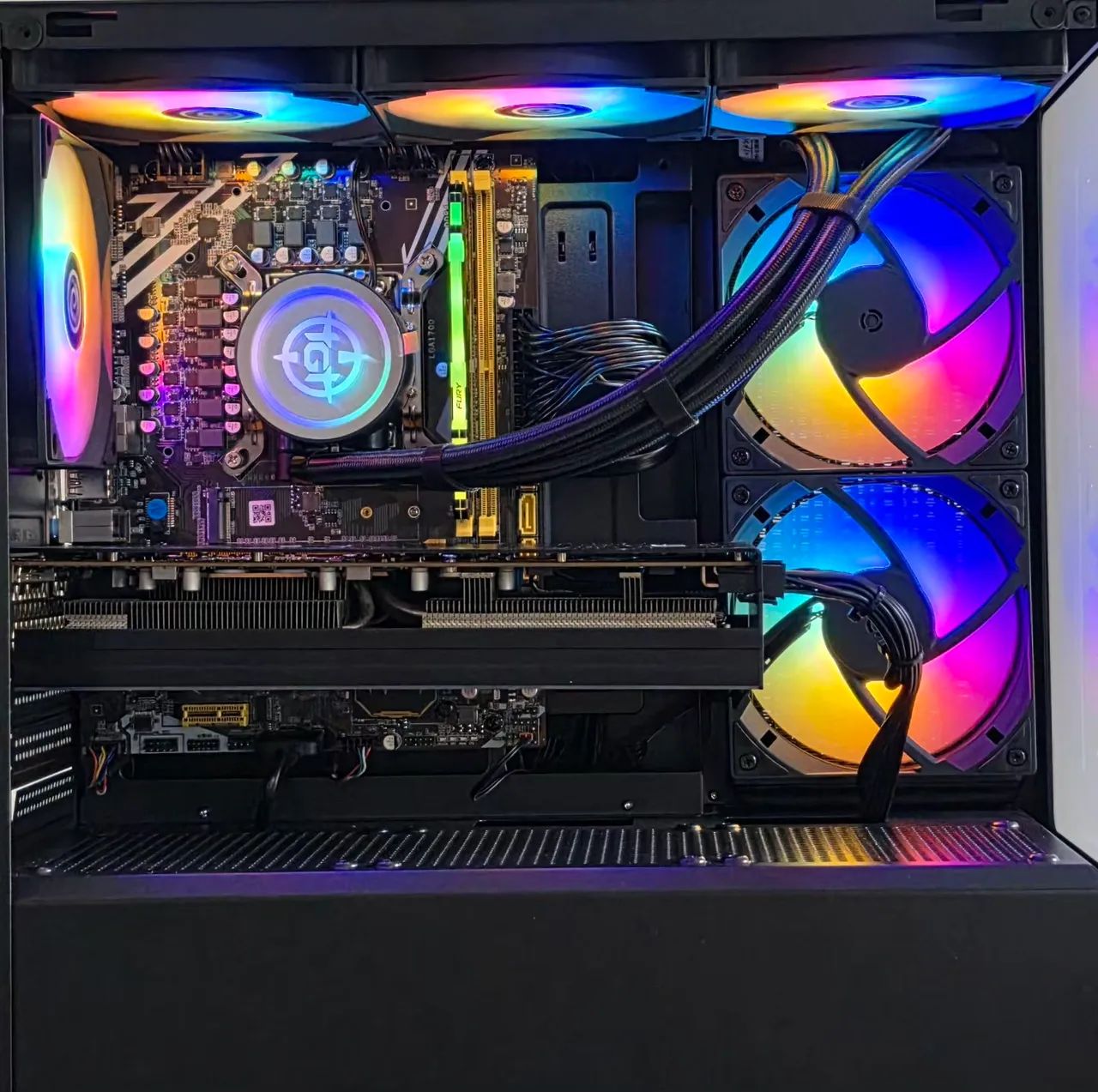 Pc gamer Rtx 2080 + i5 12400f + 16gb ram | Troc0 e parcelo - Foto 3