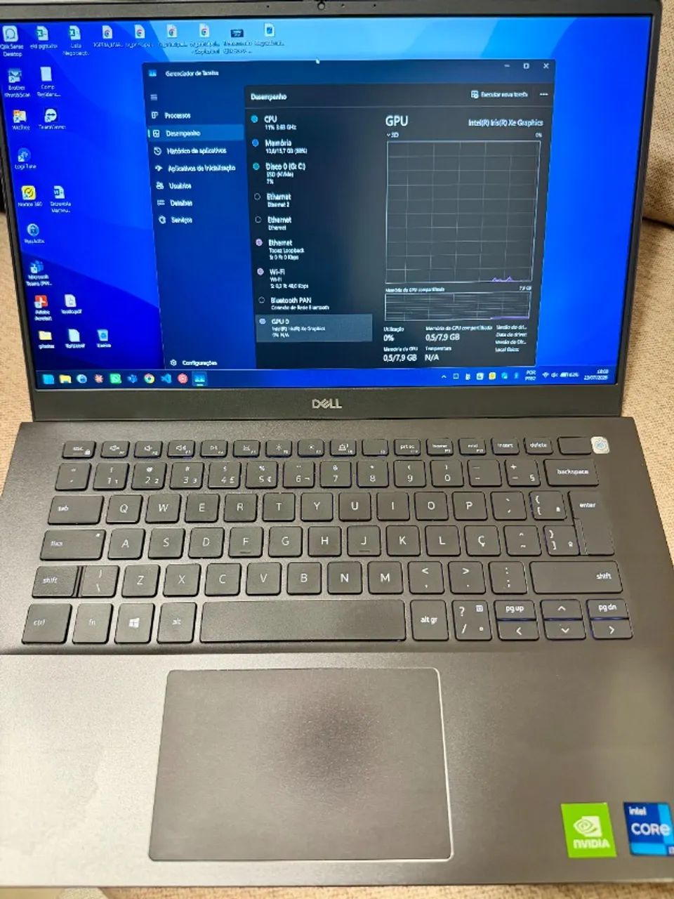 Notebook Dell Vostro 14 Intel I7 16gb Tela 14' - Foto 5