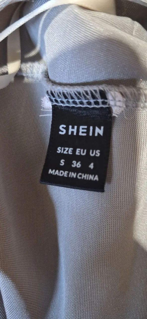 Cropped prata shein  - Foto 5
