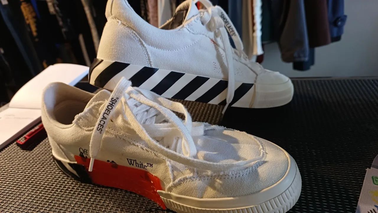 Tenis Off White Low Canvas original  - Foto 2