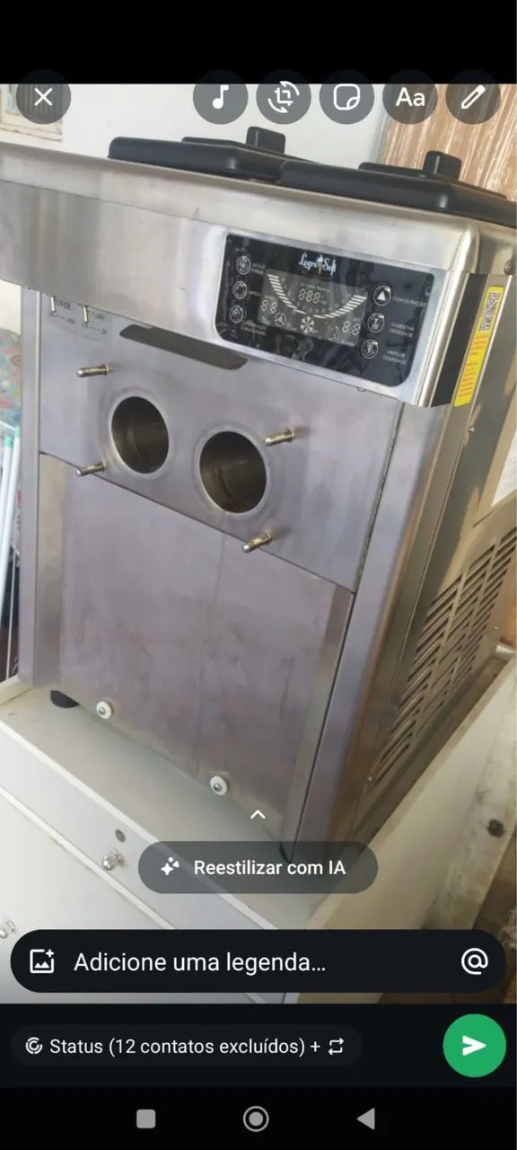 Máquina de sorvete  - Foto 5