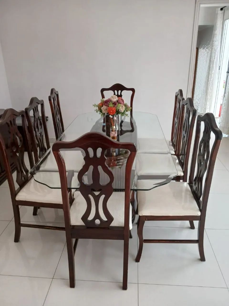 Conjunto de Mesa de Jantar Clássica - Foto 3