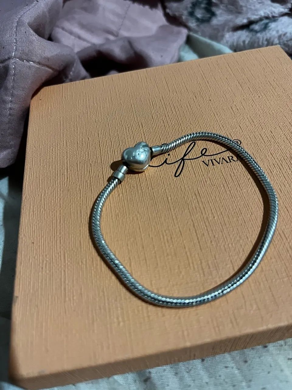 Pulseira em prata vivara 