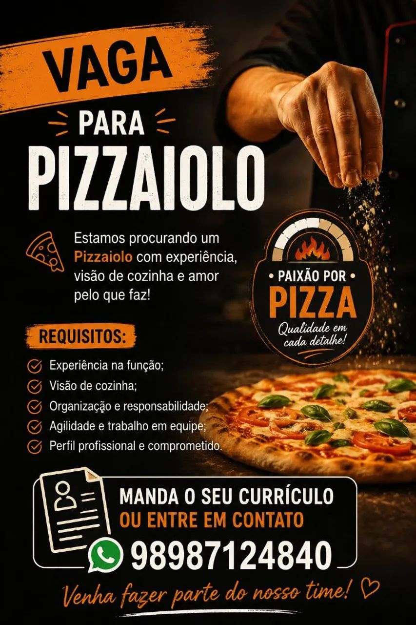 Procuro Pizzaiolo 