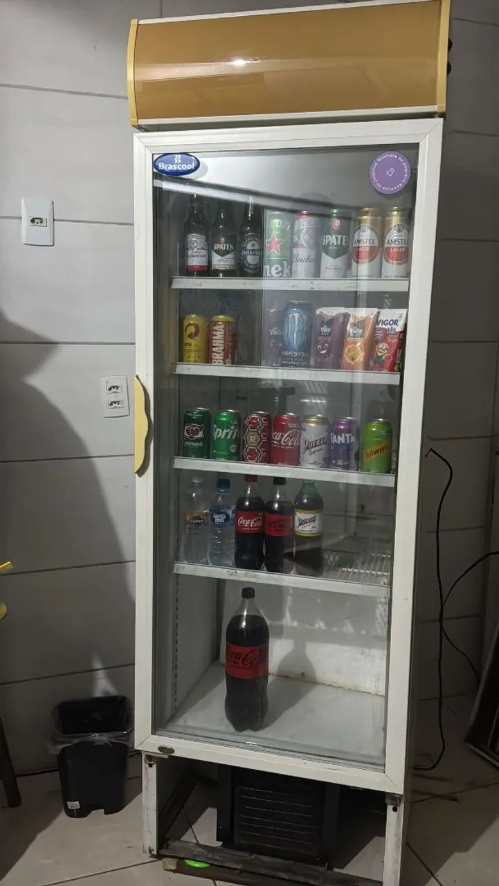 Expositora, frezeer, 'cervejeira'