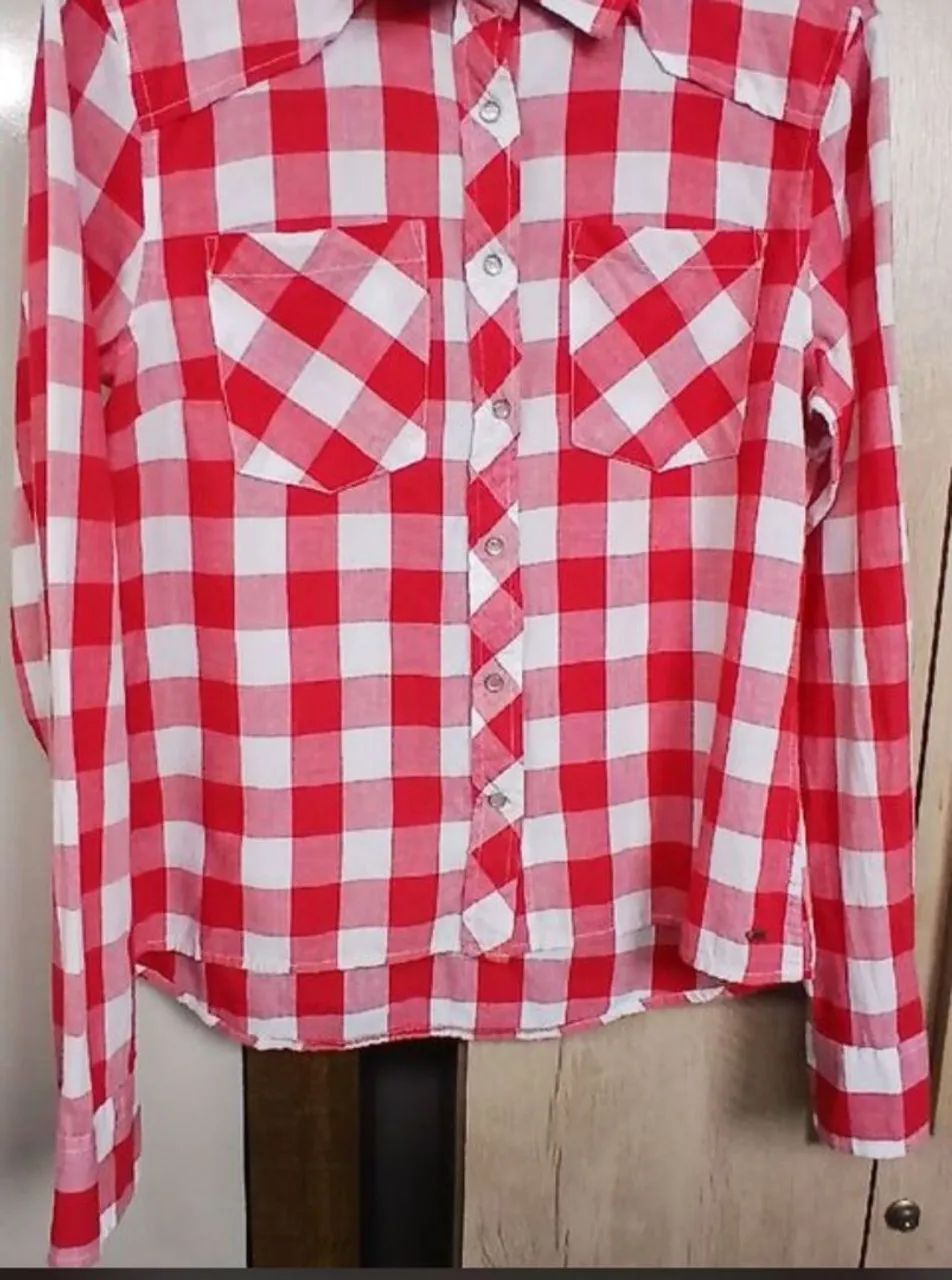 Camisa xadrez tamanho M  - Foto 3