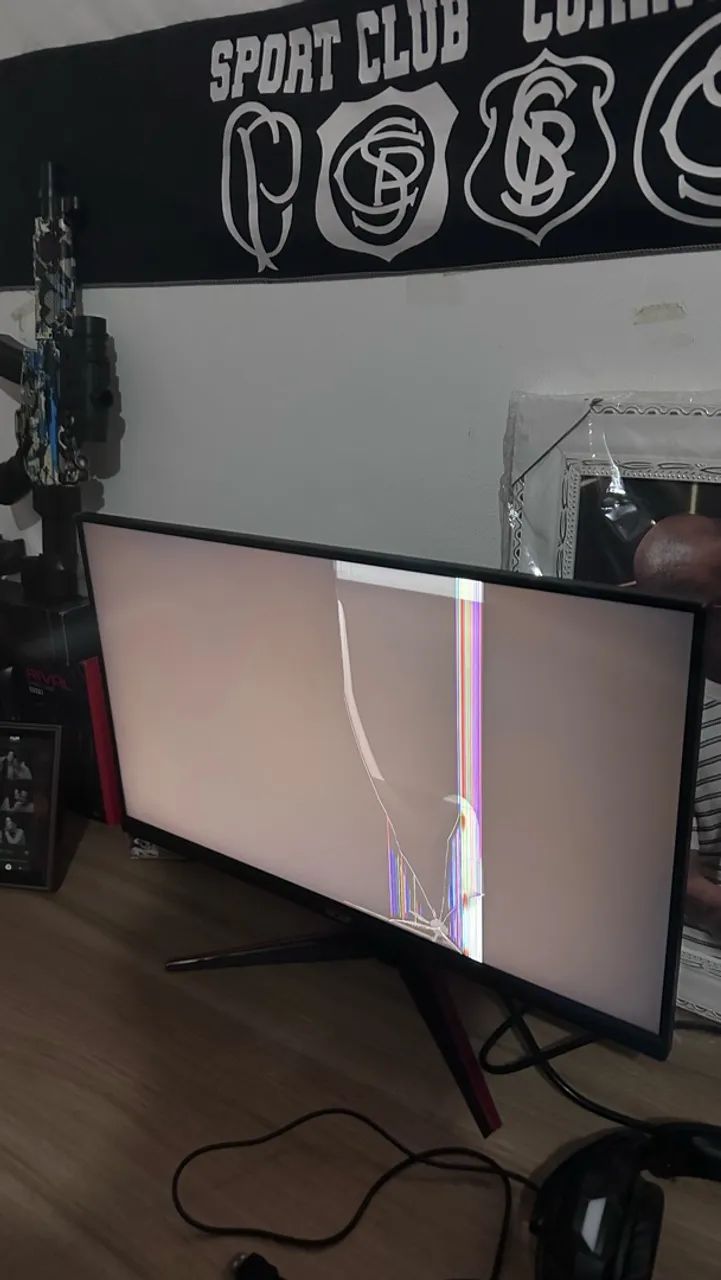 Monitor Acer 165hz quebrado - Foto 4