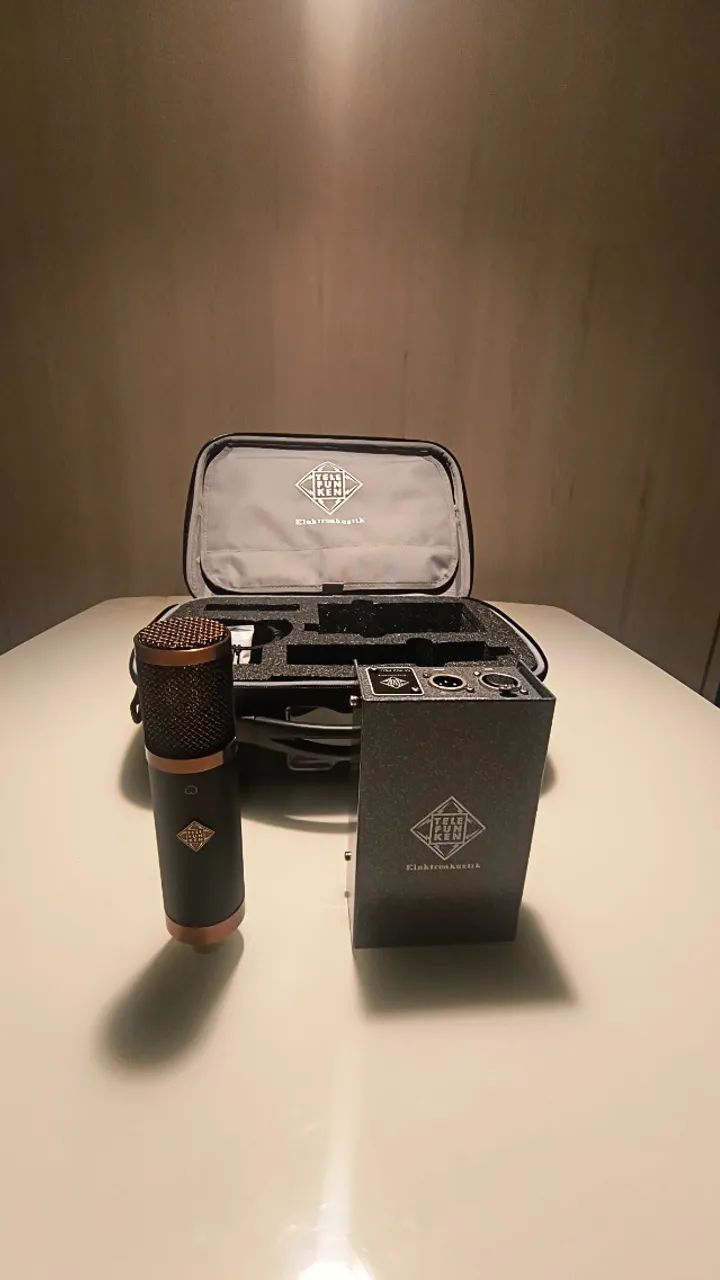 Microfone Valvulado Telefunken Tf29 Copperhead
