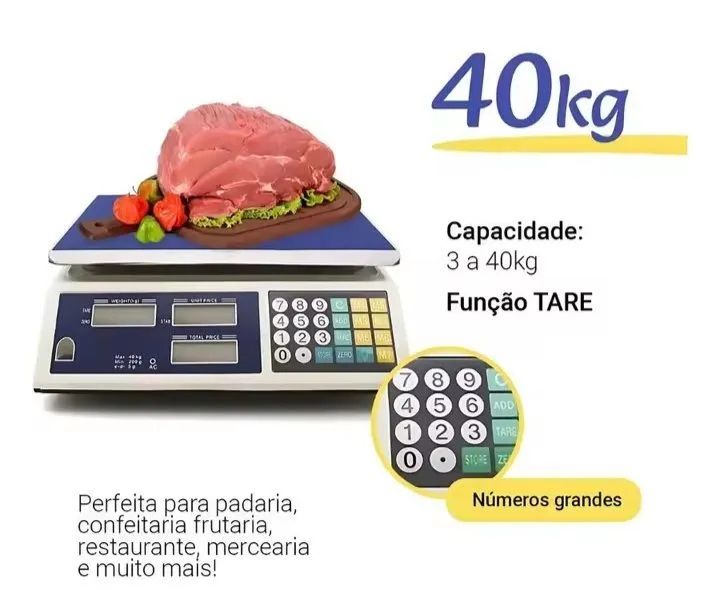 Balança digital 40 kilos. Nova de Fábrica  - Foto 2