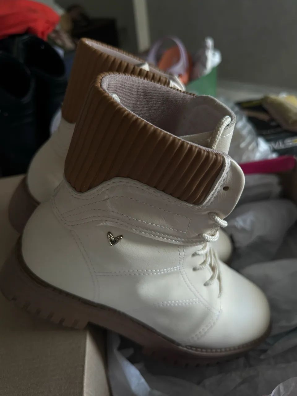 Bota Mississipi Off-White - Foto 3