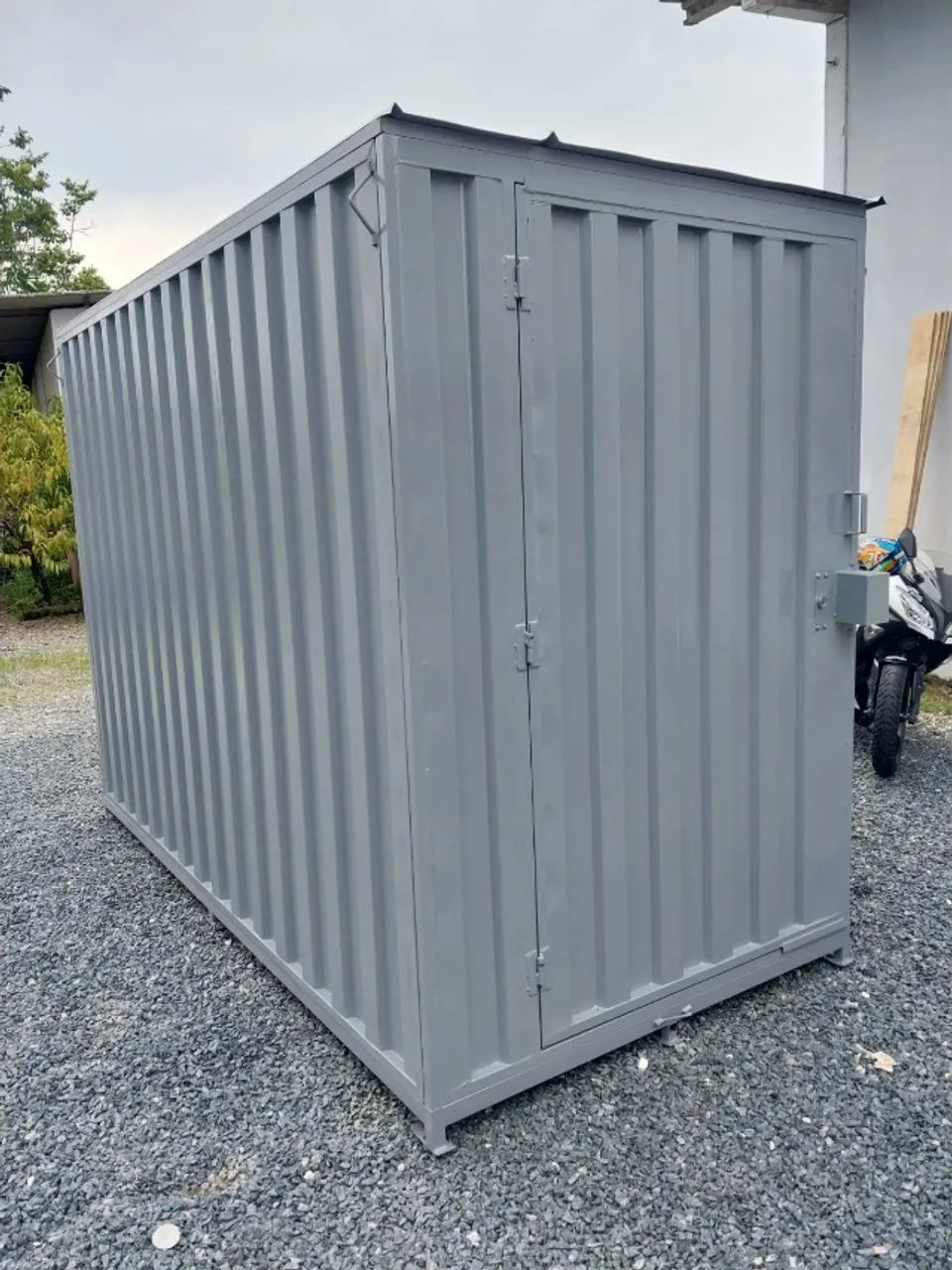 Container Banheiro Modular em Metalon com Segurança Fechadura Tetra - Foto 3