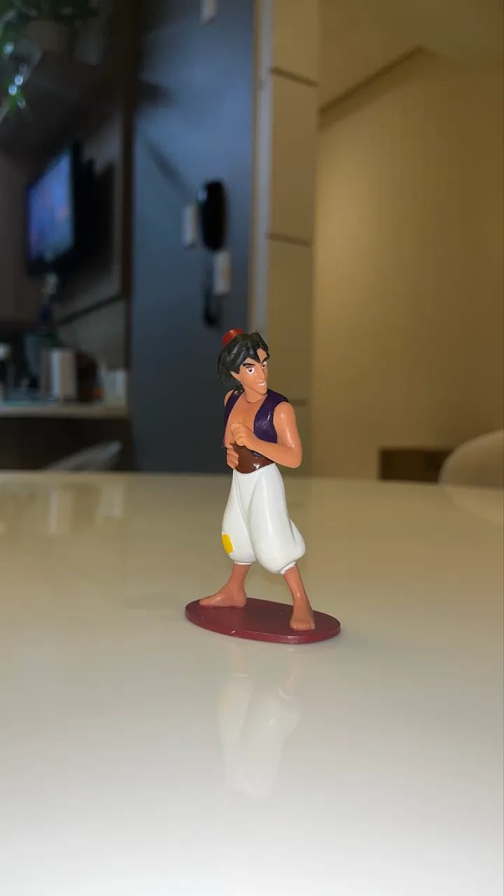 Bonecos originais e raros da disney Aladin e Jasmim - Foto 3
