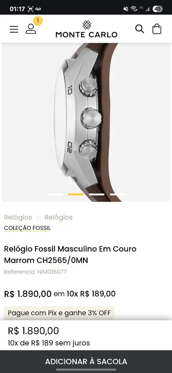 Relógio fóssil - Foto 3