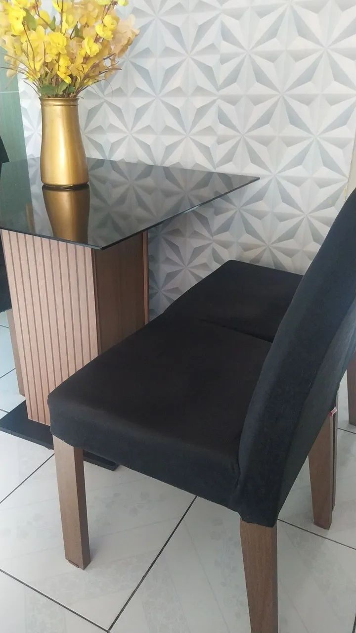 Vendo conjunto de mesa semi nova  - Foto 2