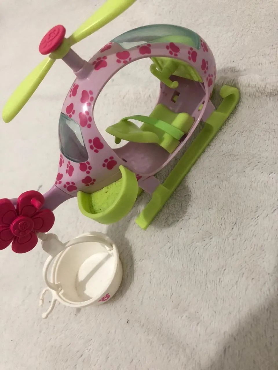 helicóptero polly pocket 
