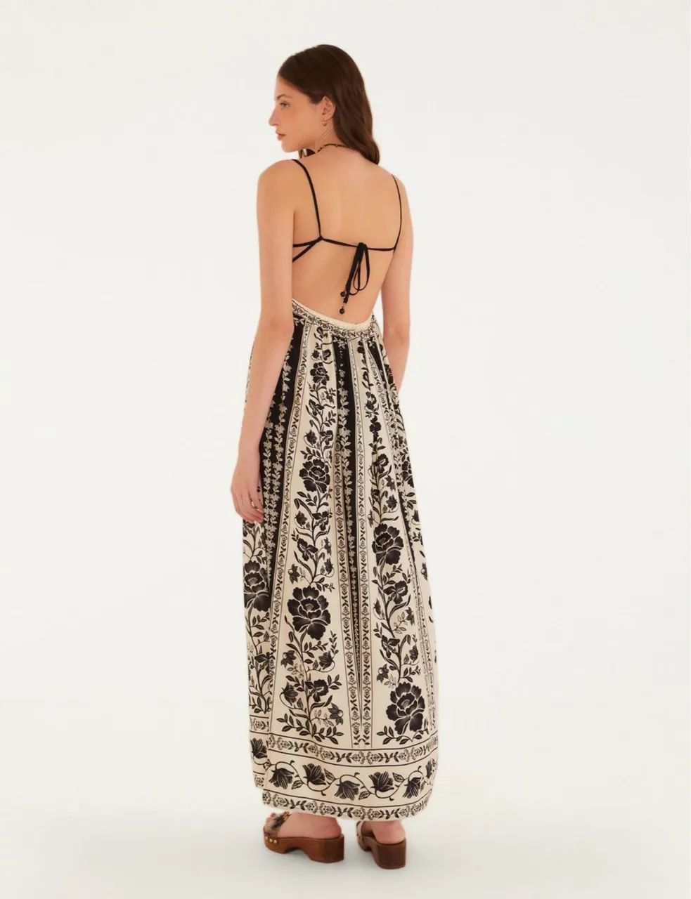 Vestido FARM RIO Cropped Estampado Floral - Foto 3