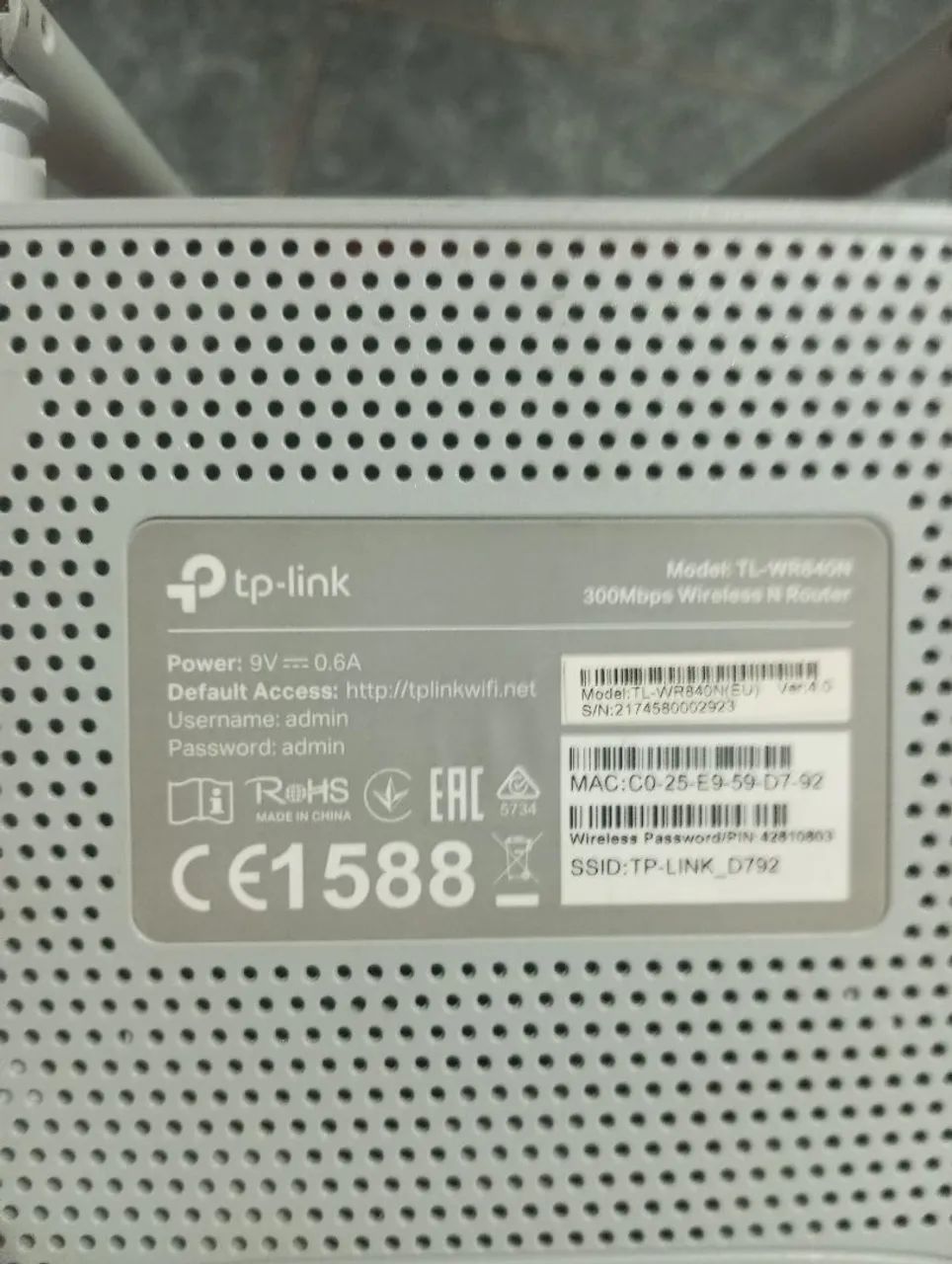 Roteador TP-Link TL-WR840N - 300MB - Foto 2