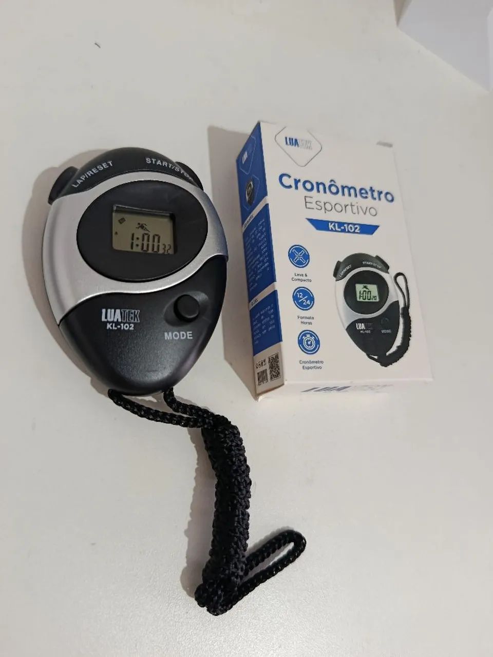 Cronômetro digital com relógio e calendário  / PREÇO IMPERDÍVEL  - Foto 2