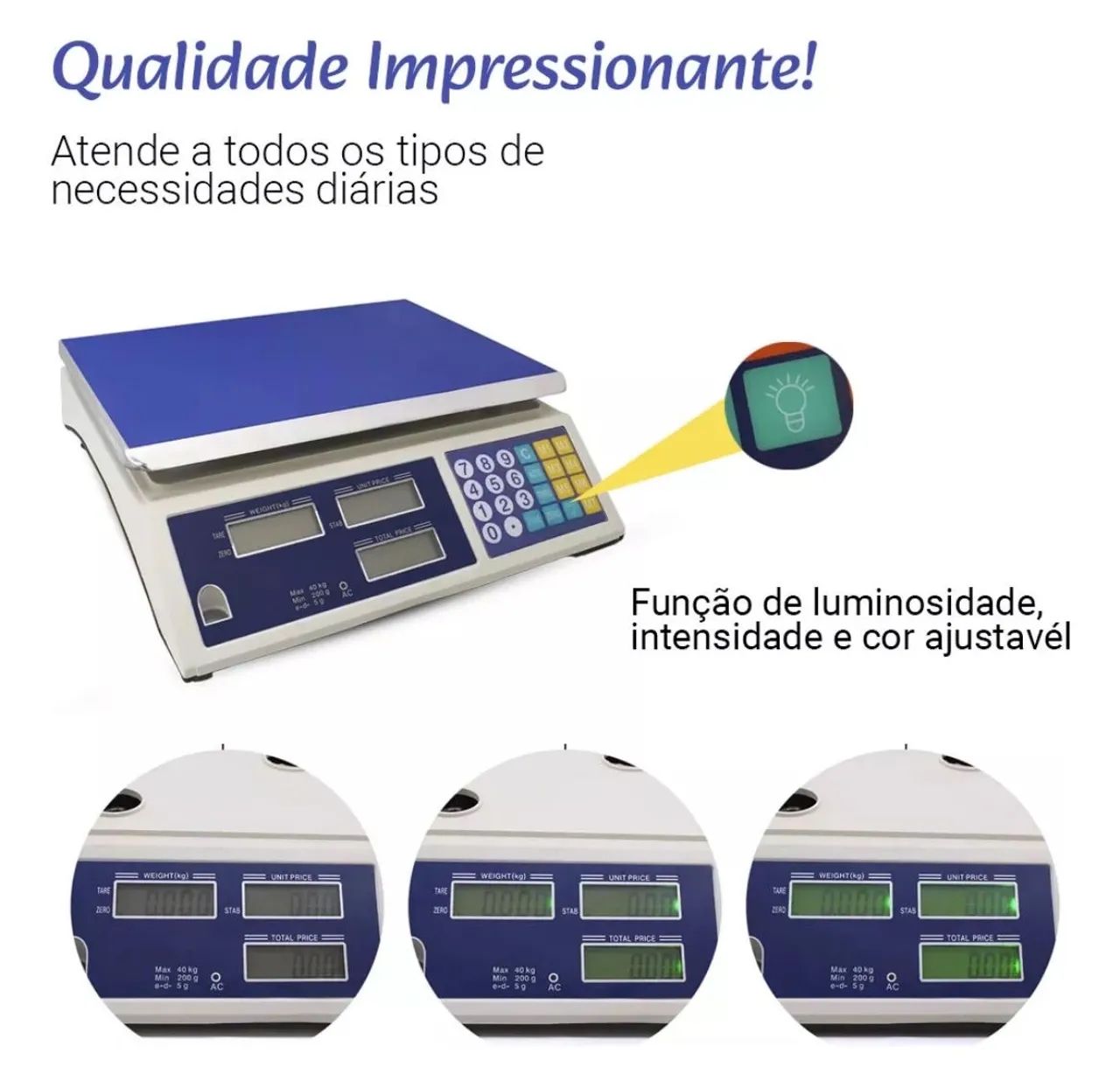 Balança digital 