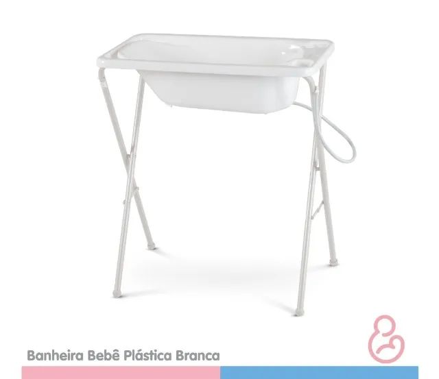 Banheira bebê com suporte- Galzerano (Nova) - Foto 2