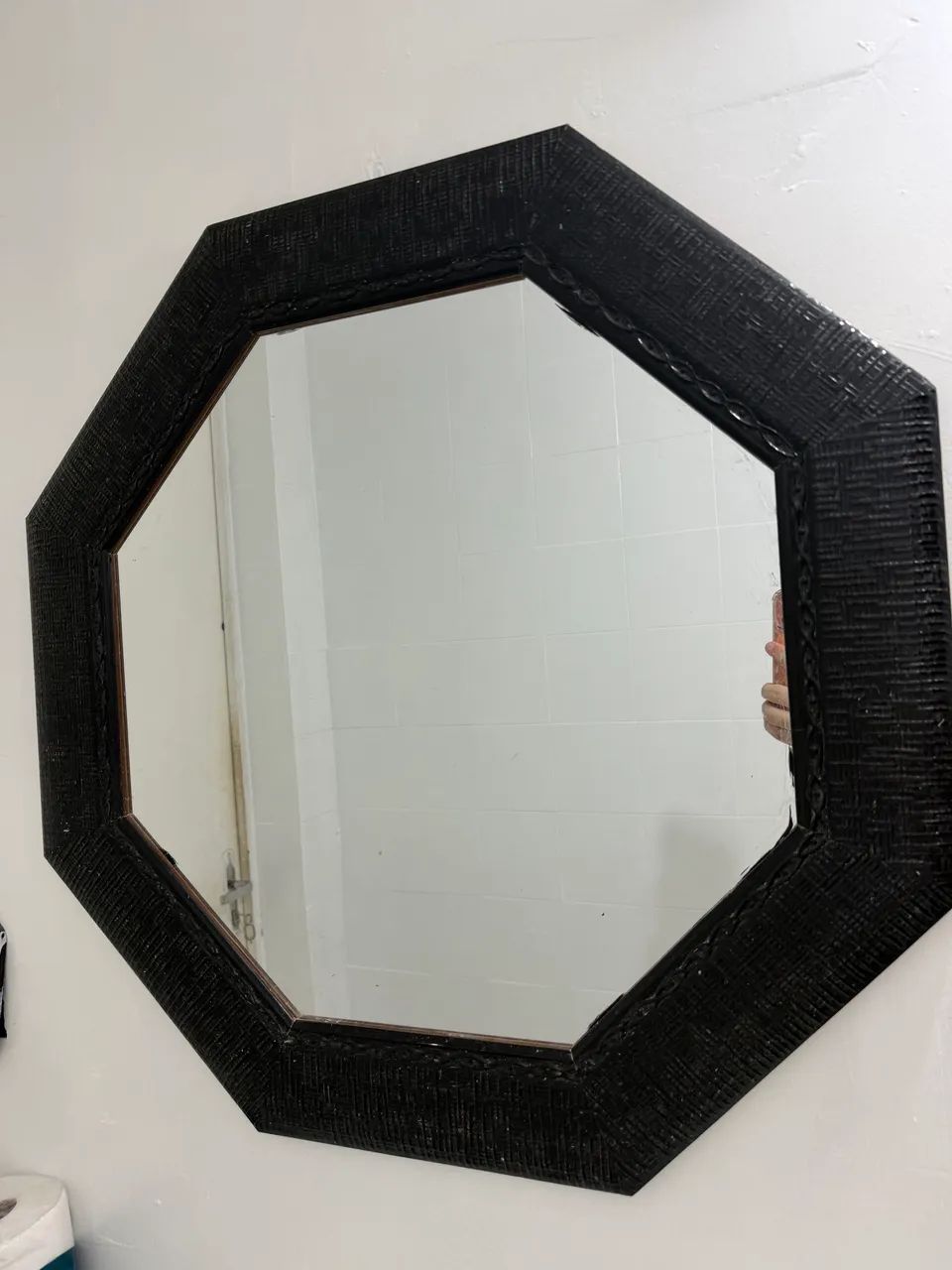Espelho com moldura 