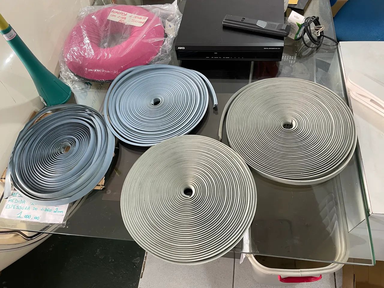 Lote Perfil de Acabamento Curvo e com Abas 