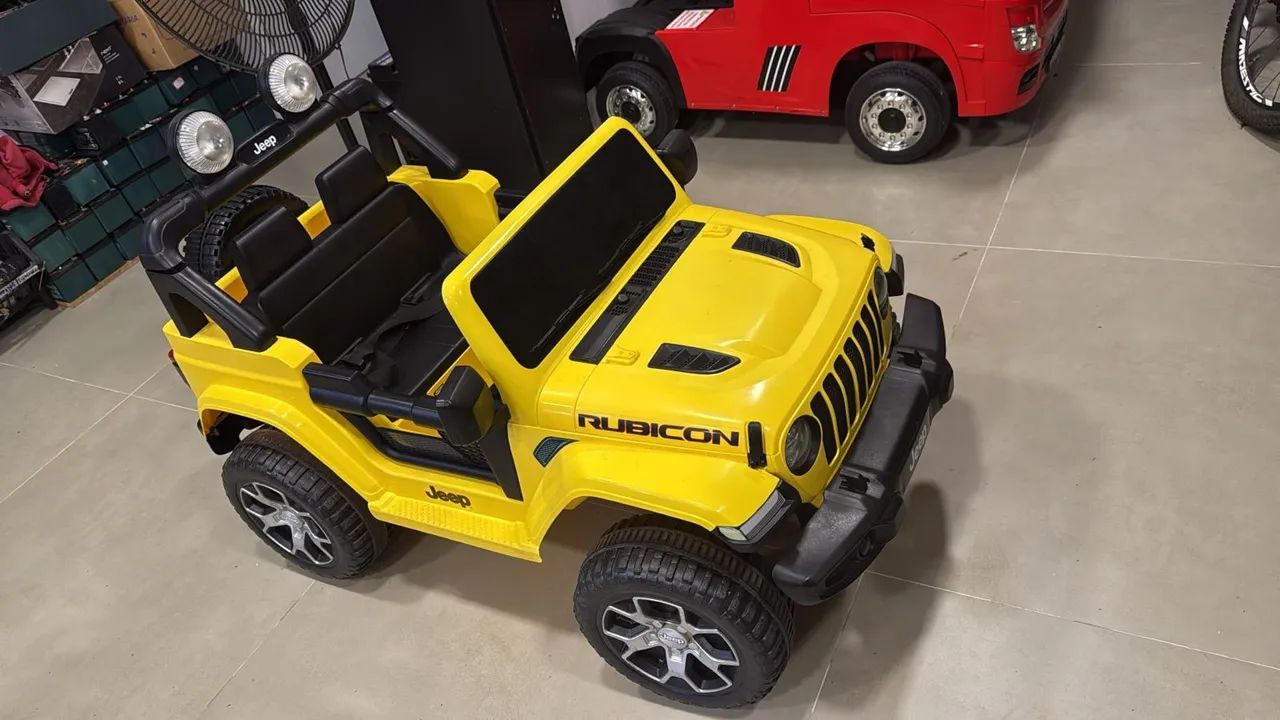 Carrinho elétrico Jeep 12v original licenciado - Foto 2