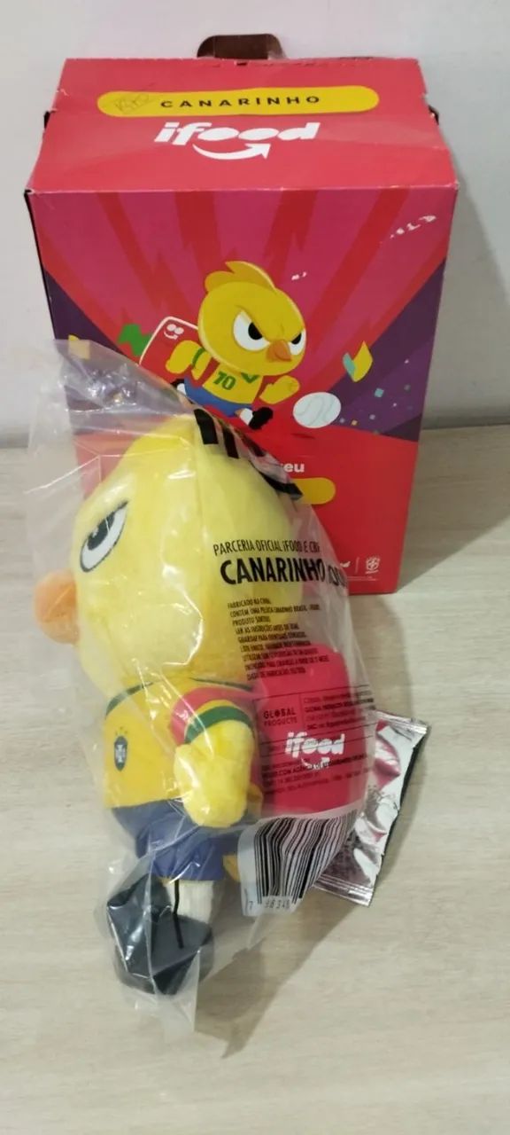 Canarinho Ifood Copa de 70 com o Card  - Foto 3
