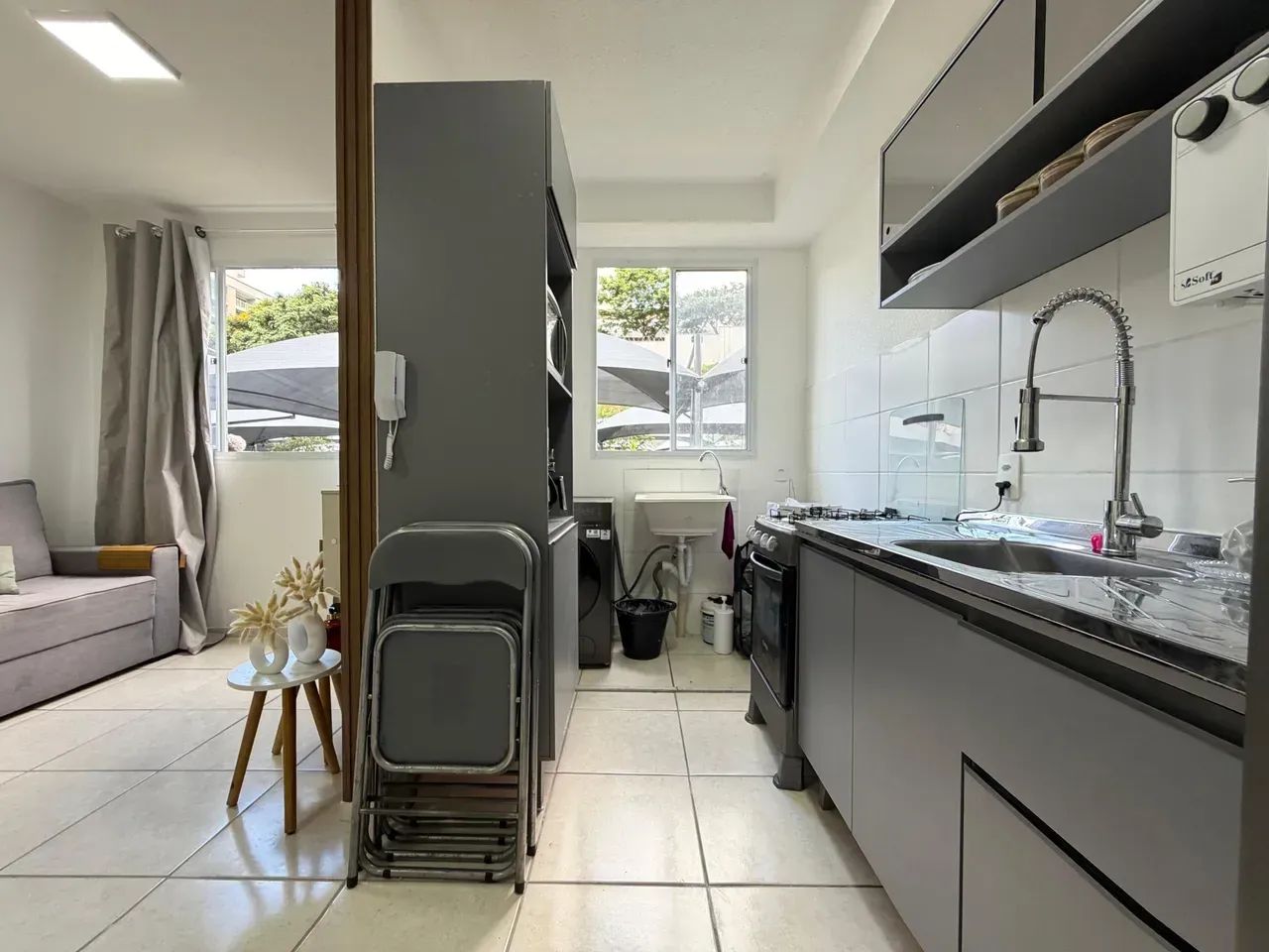 Apartamento com 1 quarto - 1 vaga - Foto 5