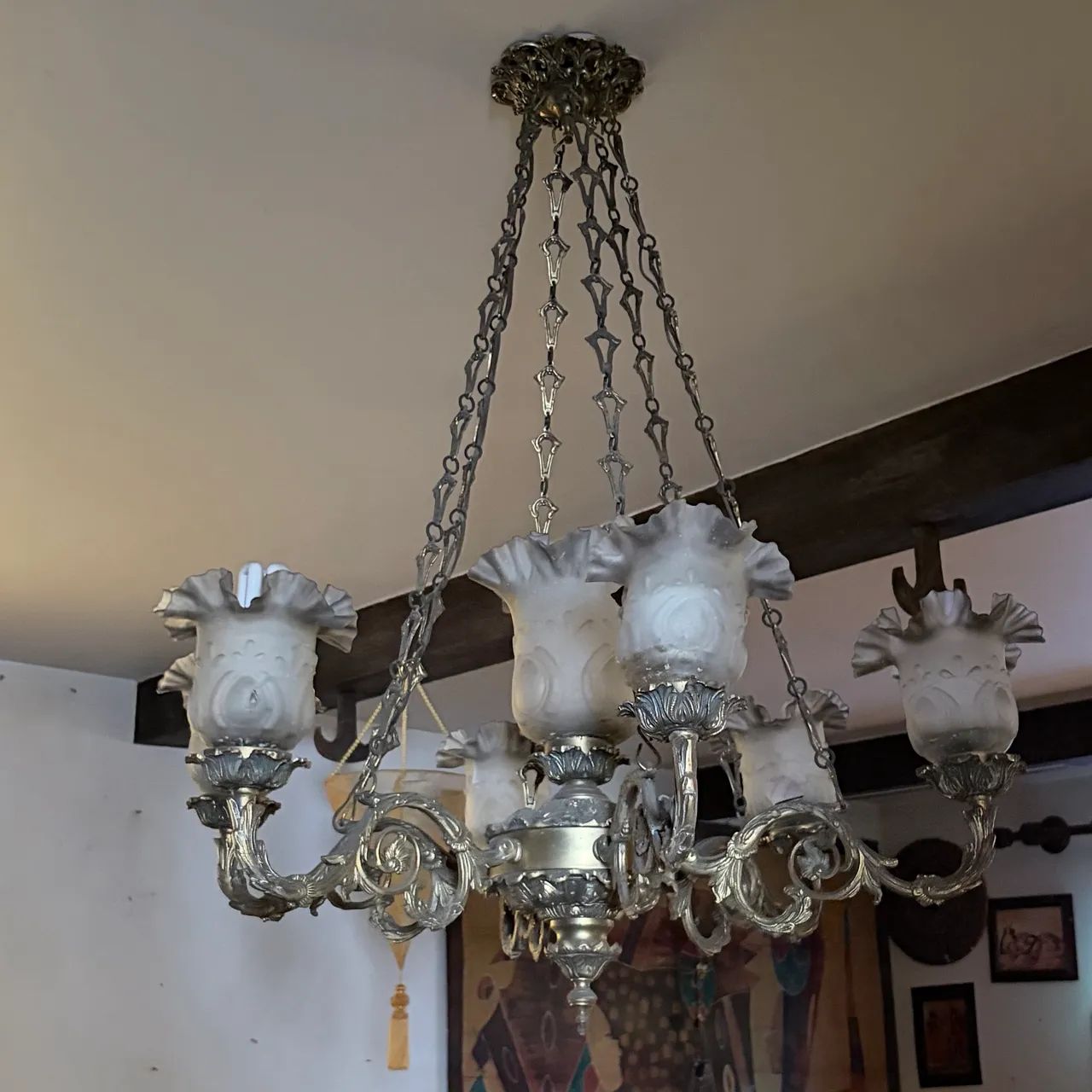 Lustres antigos decoração  - Foto 4