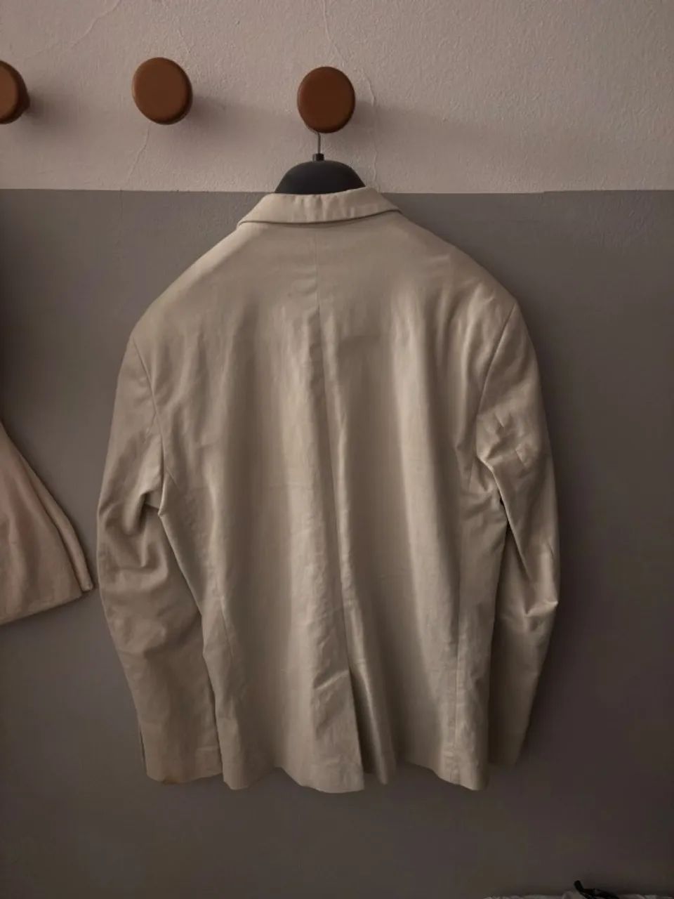 Blazer/paletó Enzo Toscani Branco - Foto 2