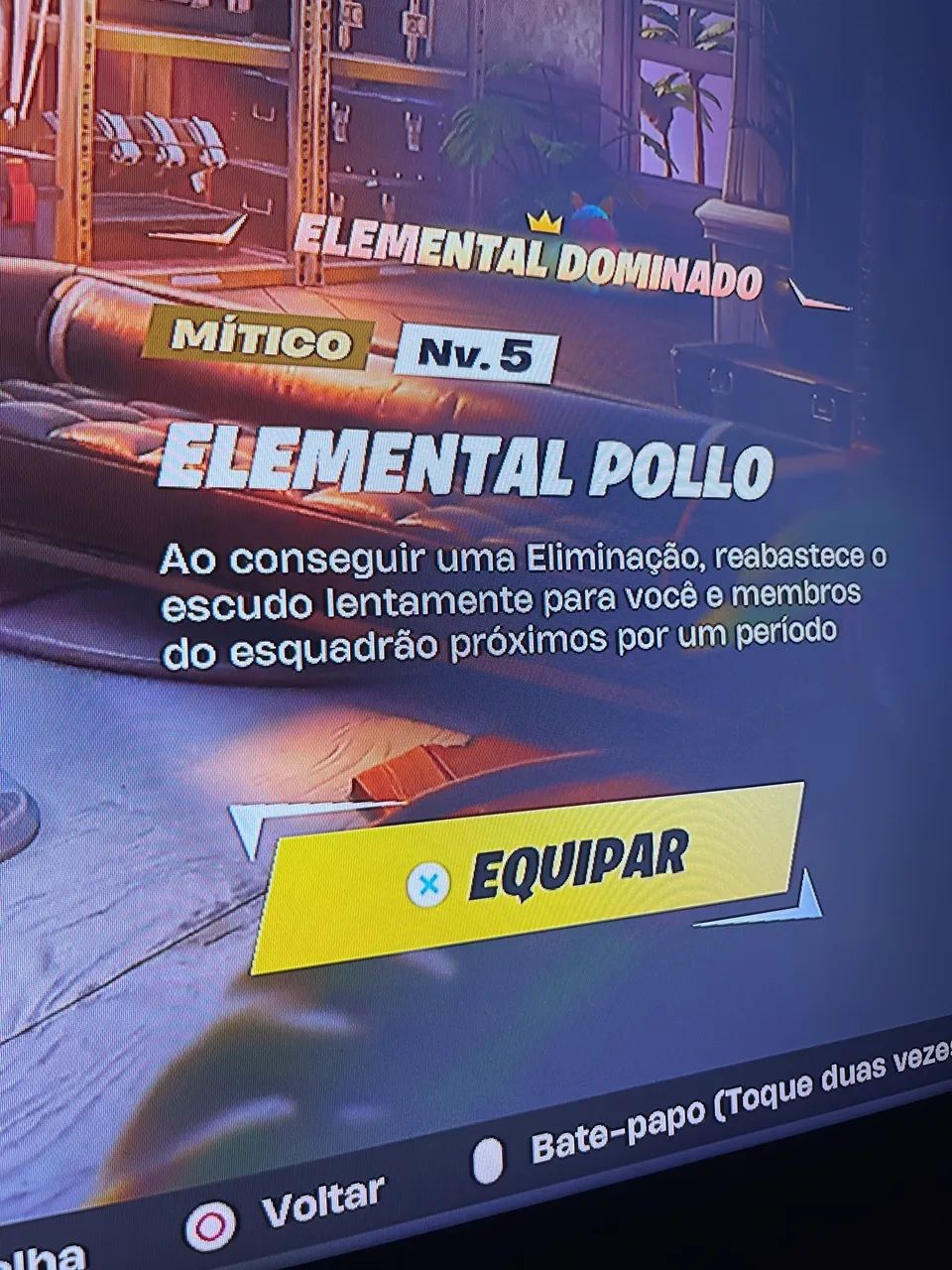 Vendo item/elemental Pollo (Elemental) exclusivo e mítico para Fortnite! Garanta já - Foto 2