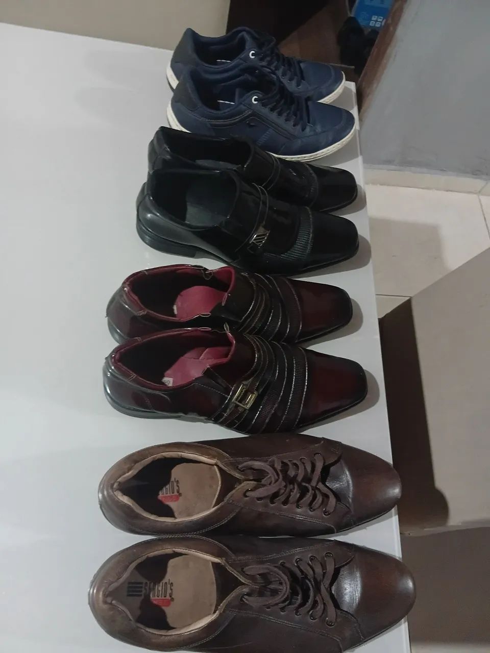 4 pares de sapatos sociais - Foto 3