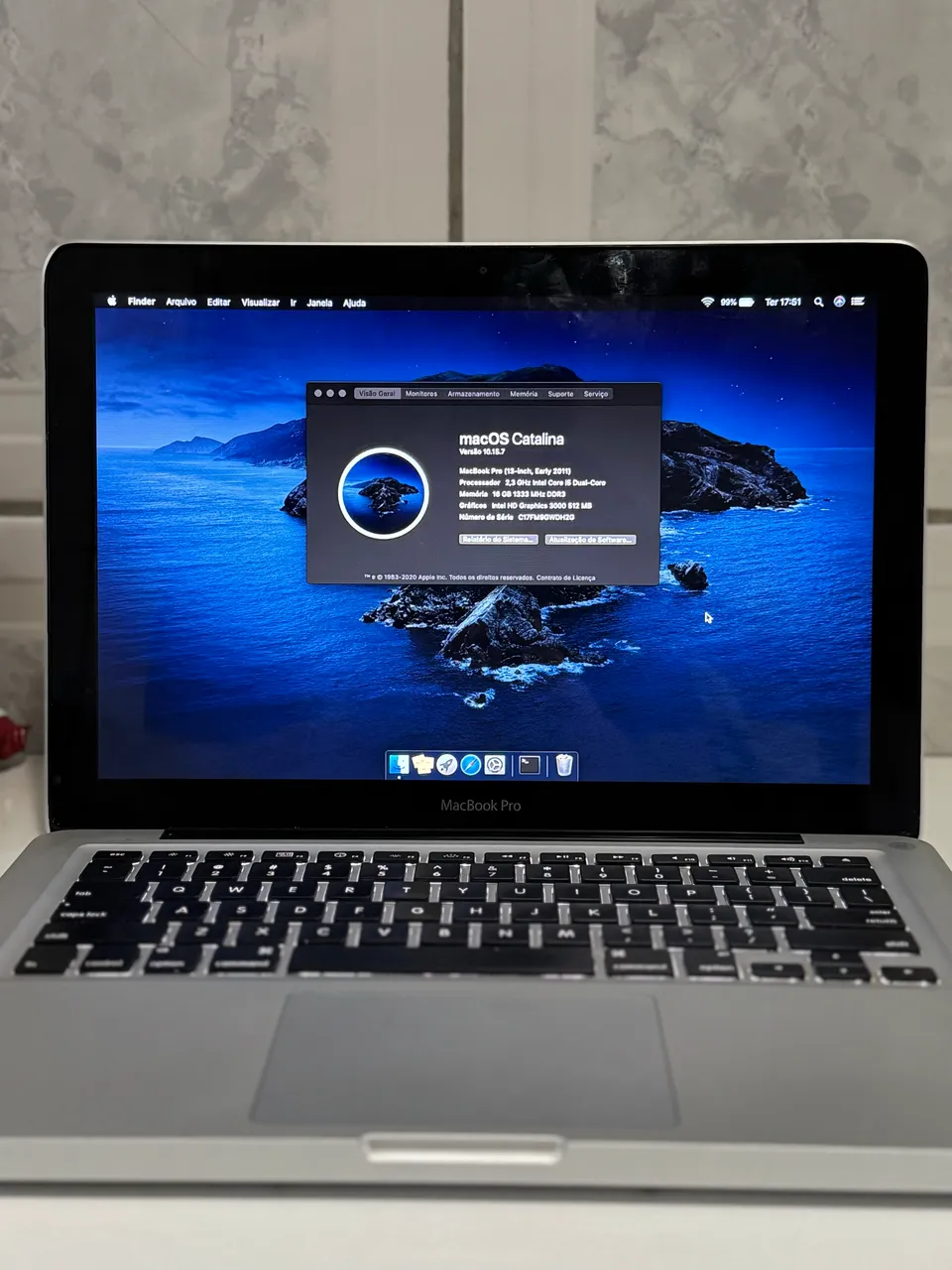 MacBook本体 MacBook Catalina MacBook Pro 13? Apple | 16GB RAM | macOS Catalina | Excelente