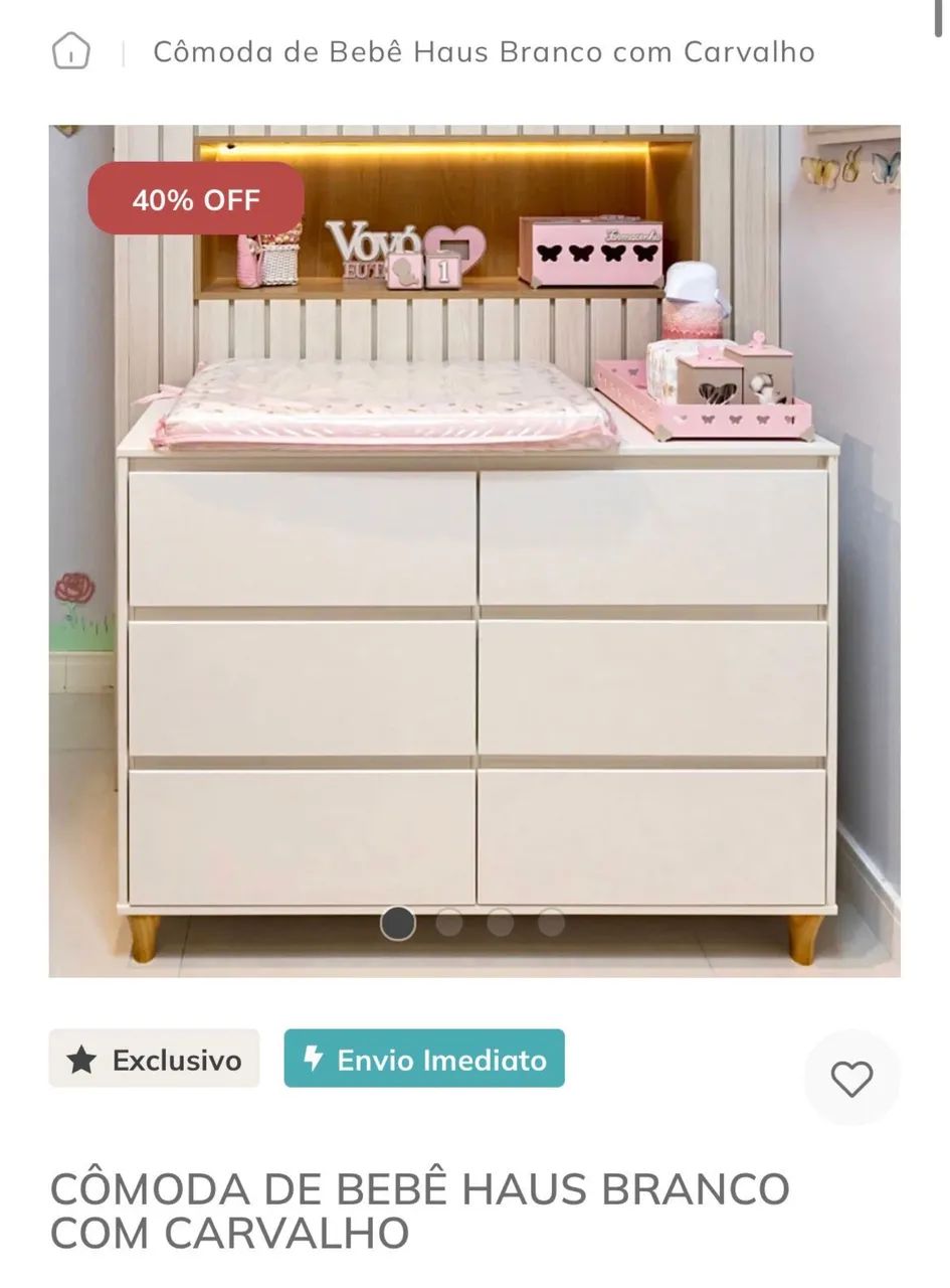 CÔMODA INFANTIL - Foto 2