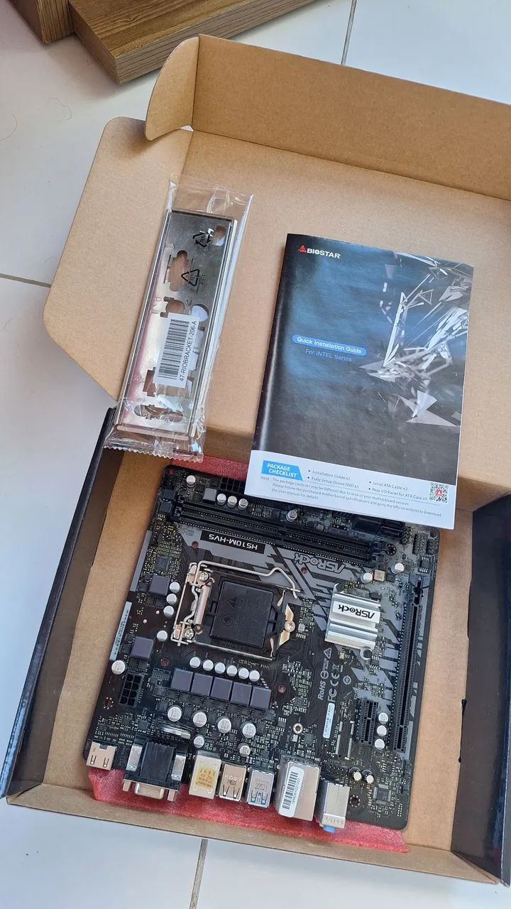 Placa mãe Biostar LGA1200 B560MHP - Foto 5