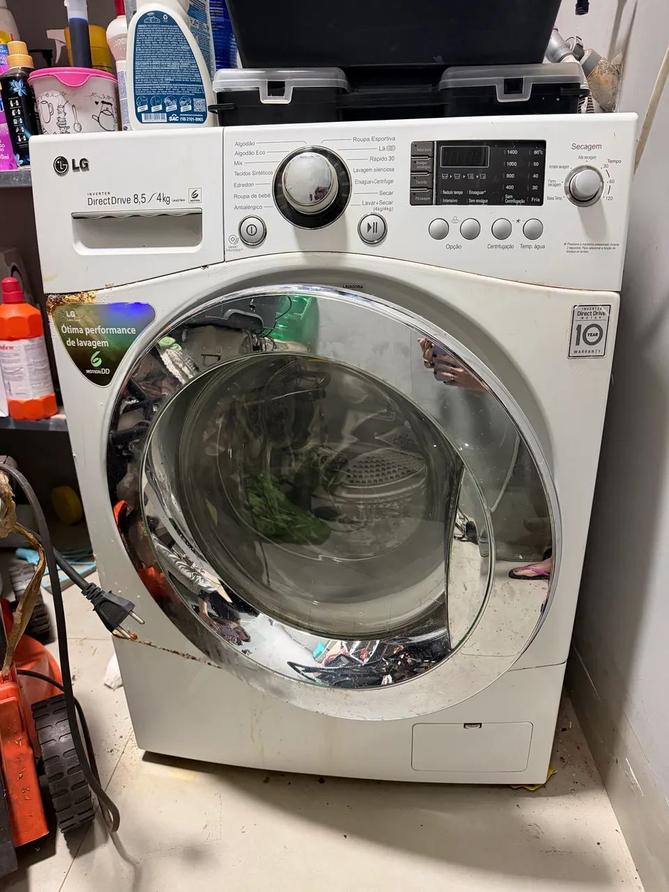 Máquina lava e seca 8,5 kg